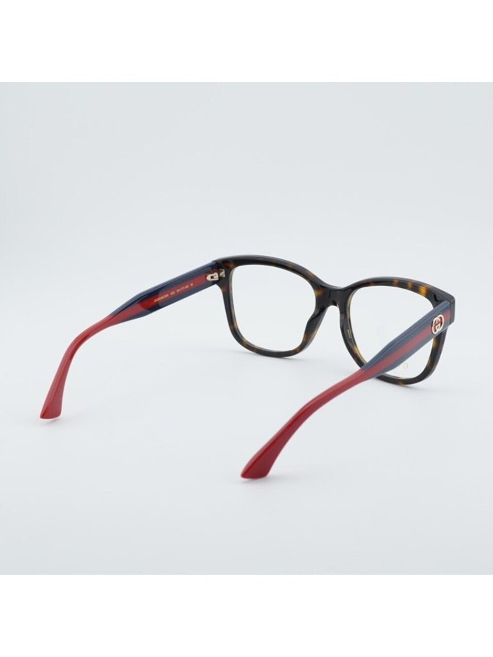 Gucci GG0038ONN 003 Eyeglasses Havana 54mm Square Frame - Picture 4 of 12